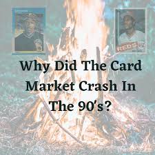 Sports cards were among the earliest forms of collectibles. Here S Why The Sports Card Market Crashed In The 90 S And Why It Might Happen Again All Vintage Cards