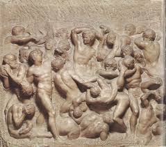 Battle Of The Lapiths And The Centaurs 1492 Michelangelo Marble Casa Buonarroti Flr Renaissance Artworks Michelangelo Sculpture Michelangelo