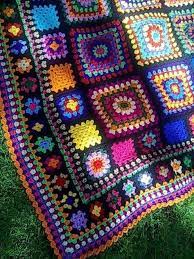 10 Ideas For Making Crochet Granny Squares Granny Square Crochet Pattern Blanket Knitting Patterns Crochet Rug