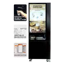 In 1959, davre davidson partnered with william fishman to establish ara (automatic retailers of america), which became publicly traded a year later in 1960. China Vending Machine Coffee China Coffee Vending Machine With Touch Screen And Freshly Grind Coffee Vending Machine Price