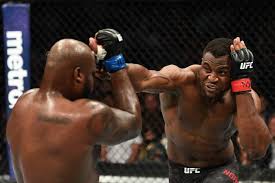 Derrick lewis punches francis ngannou during a heavyweight mixed martial arts bout at ufc 226 in las vegas. Photo Gallery Francis Ngannou Ufc