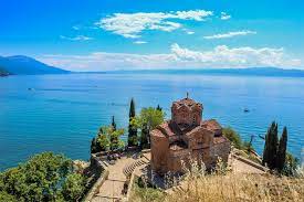 Ohrid wordt gezien als de tweede hoofdstad. Fietsvakantie Door Noord Macedonie En Albanie Ecktiv