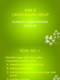 We did not find results for: Ulangan Harian Ips Kls 8 Bab 3 Lingkungan Hidup Part 1