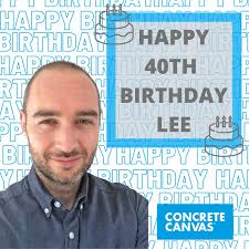 A HUGE 4️⃣0️⃣ birthday for our Technical Manager, Lee Church CEng MICE