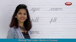 Are you someone who loves finding and discovering new meanings? Two Letter Words Three Letter Words Four Letter Words Cursive Writing Practice For Children Youtube