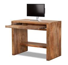 Solid Mango Wood Computer Desk Casa Bella Handcrafted Indian Furniture Wooden Computer Desks Wood Computer Desk Diy Computer Desk