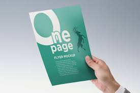 Bundle Of One Page Flyer Mockups Mockupworld Flyer Mockup Flyer Mockup
