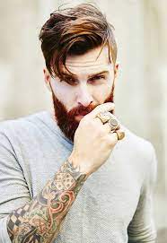 Beard N Tattoos Beard Hairstyle Mens Hairstyles With Beard Hair And Beard Styles