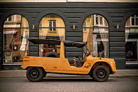 Mehari Side European Cars Beach Cruiser Transportation Design