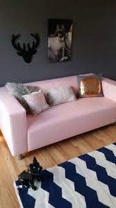 Ikea Klippan Blush Pink Sofa Absolutely Gorgeous Zimmer Wohnung Schlafzimmer