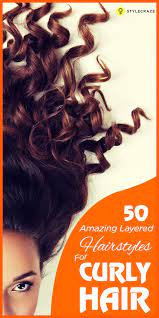 20 Amazing Layered Hairstyles For Curly Hair Curly Hair Styles Layered Hair Textured Curly Hair