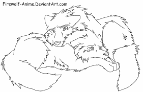 In the section wolves coloring pages we have collected a large number of excellent images for coloring which you can download or print. Anime Wolves Fighting Base