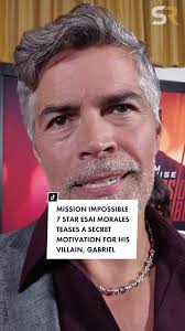 Mission Impossible Dead Reckoning Part One star Esai Morales teases a  secret motivation for his villainous character, Gabriel #missionimpossible  #missionimpossible7 #missionimpossibledeadreckoning ...