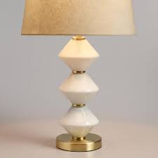 Geo Milk Glass And Gold Zoey Table Lamp Base World Market Table Lamp Base Beautiful Floor Lamps Floor Lamp Design