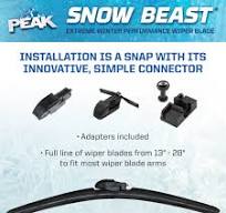 Snow Beast 18" Winter Wiper Blade - PEAK Snow Beast Winter ...