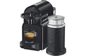 Nespresso machines brew espresso and coffee from coffee capsules. Nespresso En80bae Delonghi Inissia Capsule Coffee Machine Black At The Good Guys