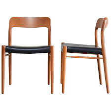 niels moller modell 75 danish teak dining leather chair for j l mollers leather chair chair chair upholstery