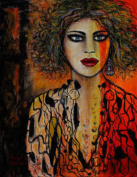 Jacquelyn Duvet Cover by Natalie Holland