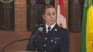 Shelby patton, an rcmp police constable in saskatchewan was run over by a truck he pulled over. Ys04xgja Vep5m
