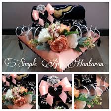 Idea gubahan hantaran simple, cantik & menarik. Simple Aje Hantaran