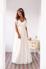 Hippie Chic Wedding Dress Hippie Wedding Dress Boho Wedding Etsy Vestidos De Novia Vestidos De Novia Hippie Vestidos De Novia Bohemios