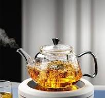 High Borosilicate Heat-Resistant Glass Kettle Teapot with ...