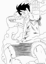 Suivez l'évolution de l'épidémie de coronavirus / covid19 dans le monde. Coloriage Luffy Gear 2 Onepiece Dessin One Piece A Imprimer