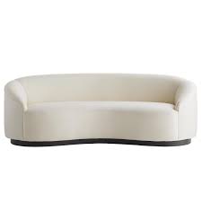 Modern Curved Sofa Curved Sofa Upholestered In Muslin Fabric Top 10 modern sofas for a more sophisticated living room. modern curved sofa