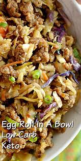 Low Carb Egg Roll In A Bowl In 2020 Healthy Eating Recipes Healthy Dinner Recipes Low Carb Dinner Recipes