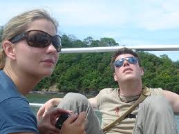 Julie takes in the stunning scenery, while Matt test the e…