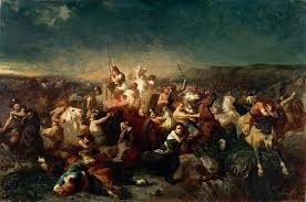 La déroute des Alamans à Tolbiac | Painting, European art, Egypt