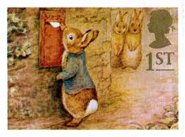 Peter Rabbit Posting Letter Specialstamp From 1994 Messages Illustration Peter Rabbit And Friends Illustrators