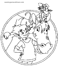 Pippi Langstrumpf Ausmalbilder Ausdrucken 06 Malarbocker Bildkonst Pyssel Toarullar
