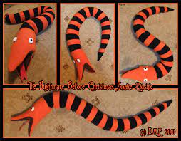 It's christmas, you're expecting a quiet night on duty, and suddenly the radio is flooded with calls about a home intruder leaving dangerous. Tnbc Snake Plushie By Tavington Nightmare Before Christmas Decorations Nightmare Before Christmas Toys Nightmare Before Christmas Ornaments