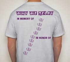 Show your support and help find a cure! Relay For Life T Shirts D J Montague