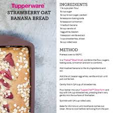 Tupperware On Twitter Banana Recipes Tupperware Recipes Strawberry Recipes