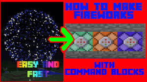 We've updated our summon mob generator for bedrock edition so that. Minecraft Bedrock Fireworks Command Jobs Ecityworks