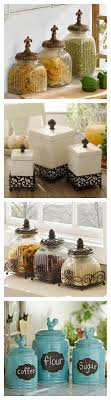 Shop decorative canisters at horchow, and browse our fantastic selection of luxury home furnishings, elegant decor, gifts & more. Clean Up Your Kitchen Counters With Kirkland S Canister Sets They Are Available In All Sizes Shape Kitchen Counter Decor Chef Kitchen Decor Kitchen Canisters