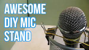 Diy Customizable Mic Stand - Youtube
