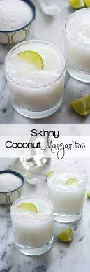 Coconut Margarita With Salt And Wit Recipe Food Yummy Drinks Coconut Margarita