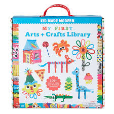 Kid Made Modern My First Arts Crafts Library In 2020 Art Craft Kit Arts And Crafts Supplies Arts And Crafts Kits