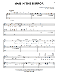 It is one of jackson's most critically acclaimed songs and it was nominated for record of the year… read more. Michael Jackson Man In The Mirror Sheet Music Pdf Notes Chords Rock Score Lead Sheet Fake Book Download Printable Sku 184962