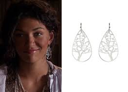 Gossip Girl: Season 1 Episode 6: Vanessa's Silver Trees Earrings