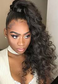 15 Creative Ponytail Ideas You Will Want To Copy Bafbouf High Weave Ponytail Long Ponytail Hairstyles High Ponytail Hairstyles
