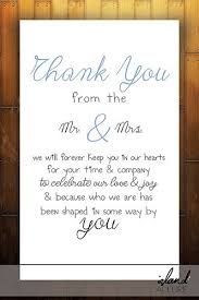 Even though writing thank you cards might feel a little formal, it's important that the note sounds like you. Thanks Wedding Thank You Cards Wording Wedding Program Thank You Wedding Reception Invitation Wording