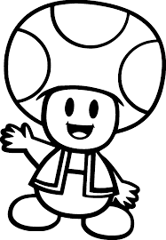 Today we will show you how to draw the mushroom from nintendo's super mario bros. Nice Happy Cute Mushroom Man Coloring Page Mario Coloring Pages Super Mario Coloring Pages Turtle Coloring Pages