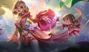 Angela Floral Elf April Collector Skin Di 2021 Desain Karakter Game Desain Karakter Animasi