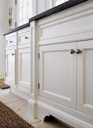 Maybe you would like to learn more about one of these? Add Moulding Base To Cabinets Kitchen Cabinet Molding Kitchen Design Farmhouse Kitchen