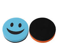 Foska Cartoon Cute Mini White Board Eraser EVA White Board Duster for Kids School Office Stationery Supplies