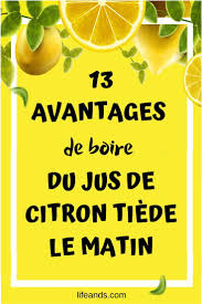 13 Avantages De Boire Du Jus De Citron Chaud Le Matin Esprit Sante Jus De Citron Jus Jus De Citron Matin